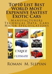 Bestseller Book Top10 List Supercars