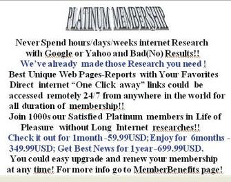 Spectacular Benefits Membership Platinum at 1NewsPortal